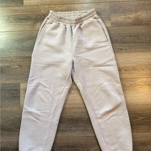 Comfrt Sweatpants Tan/Purple (S)